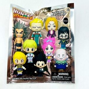 NWT Hunter X Hunter : Series 2 Collectors Figural 3D Bag Clip NEW + SEALED